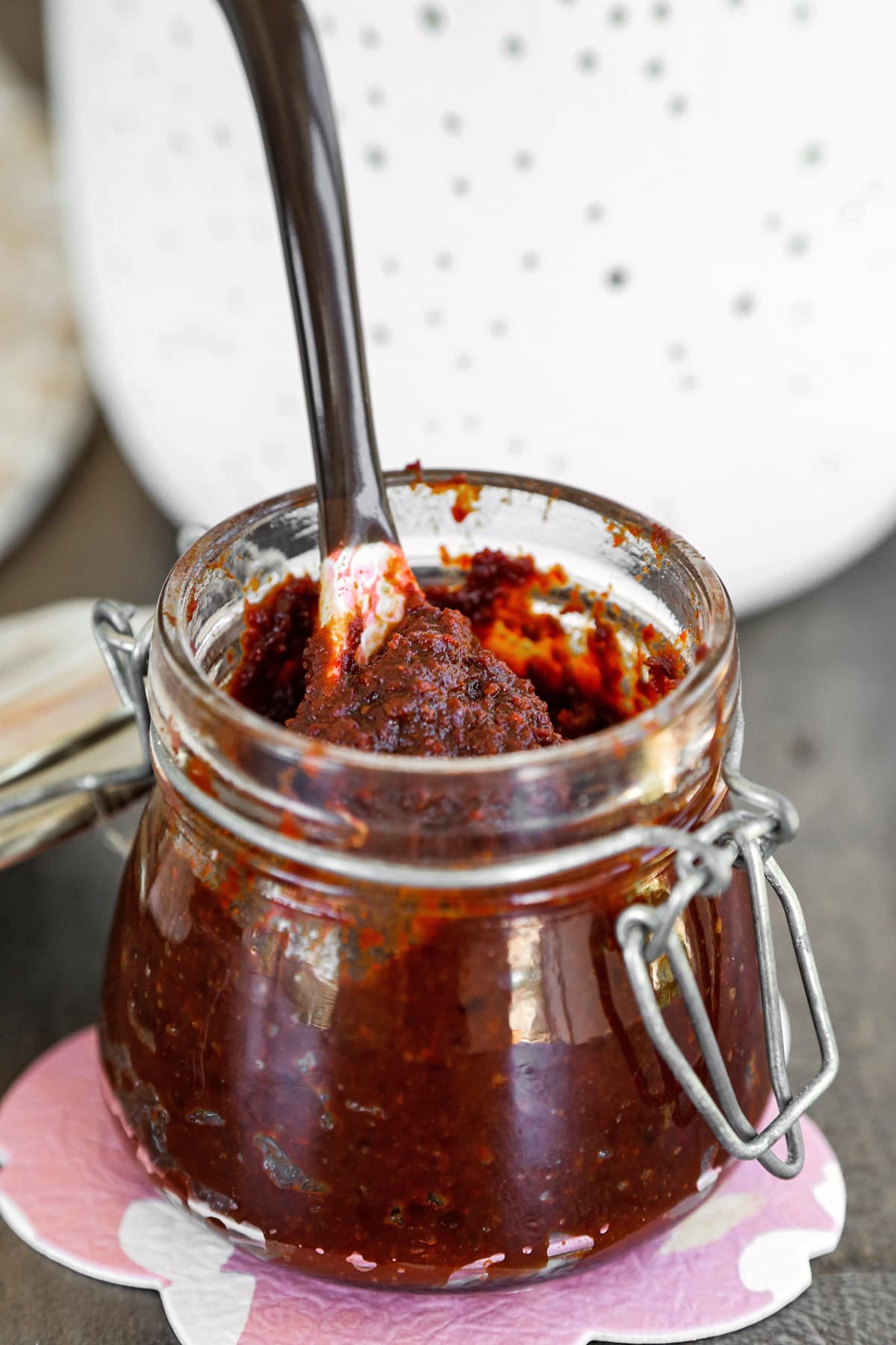 jar of gochujang