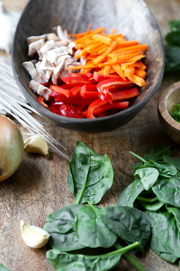 ingredients for japchae