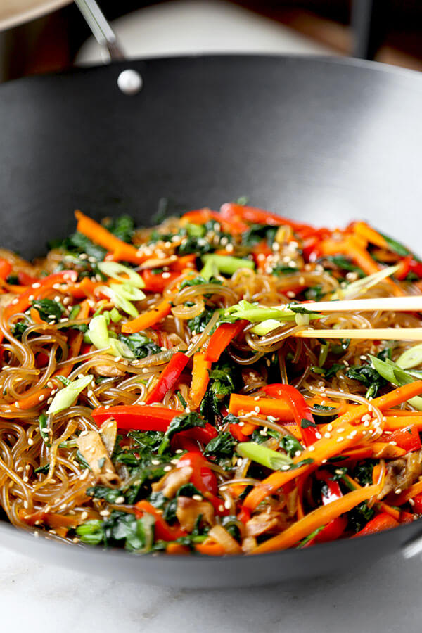 japchae noodles