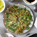 sliced korean chive pancake - buchujeon