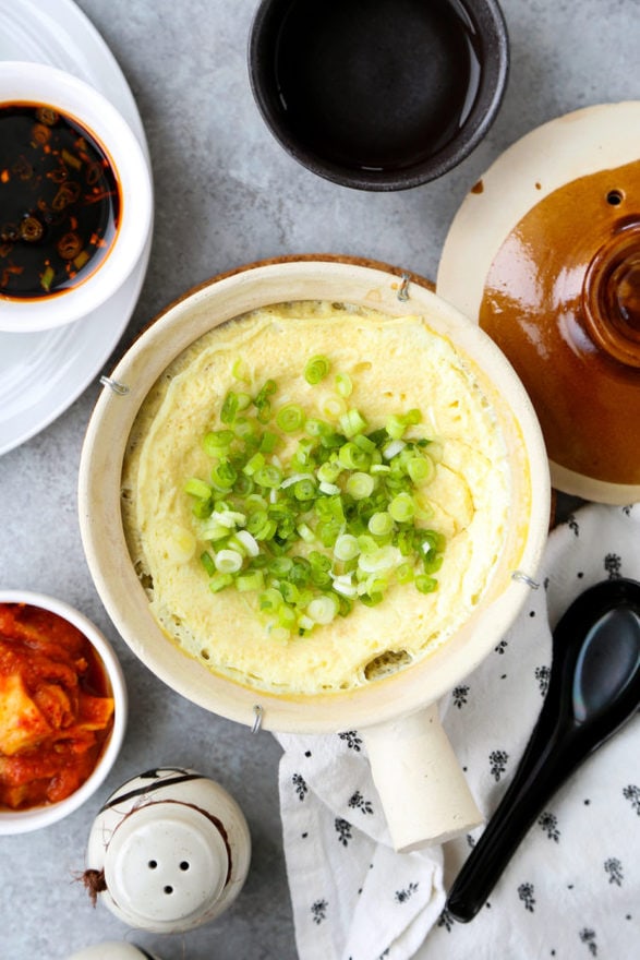 Korean Steamed Egg (Gyeran Jjim)