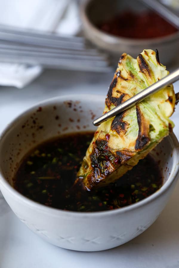 scallion pancakes - pajeon | pickledplum.com