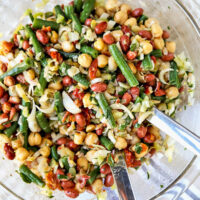 three bean salad