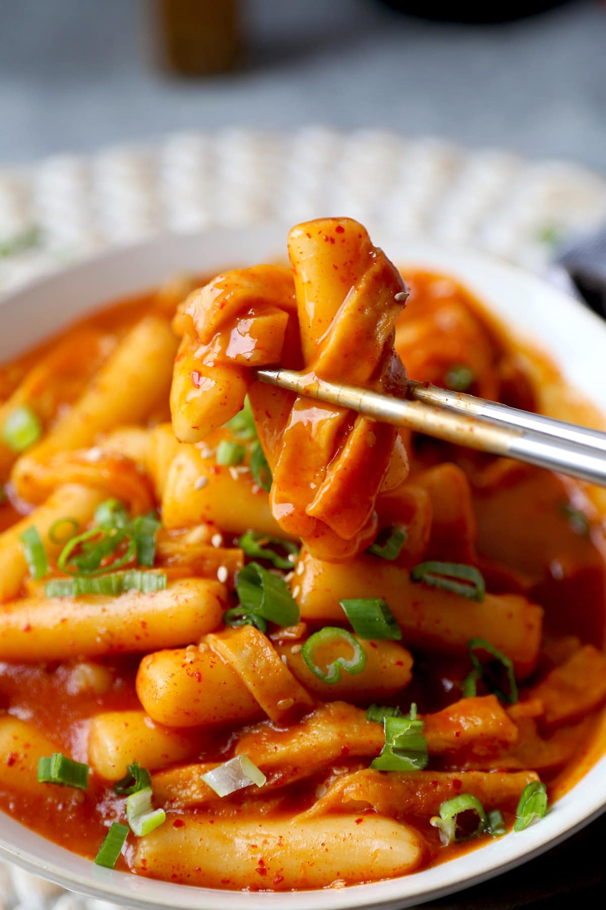 Tteokbokki (dukbokki)