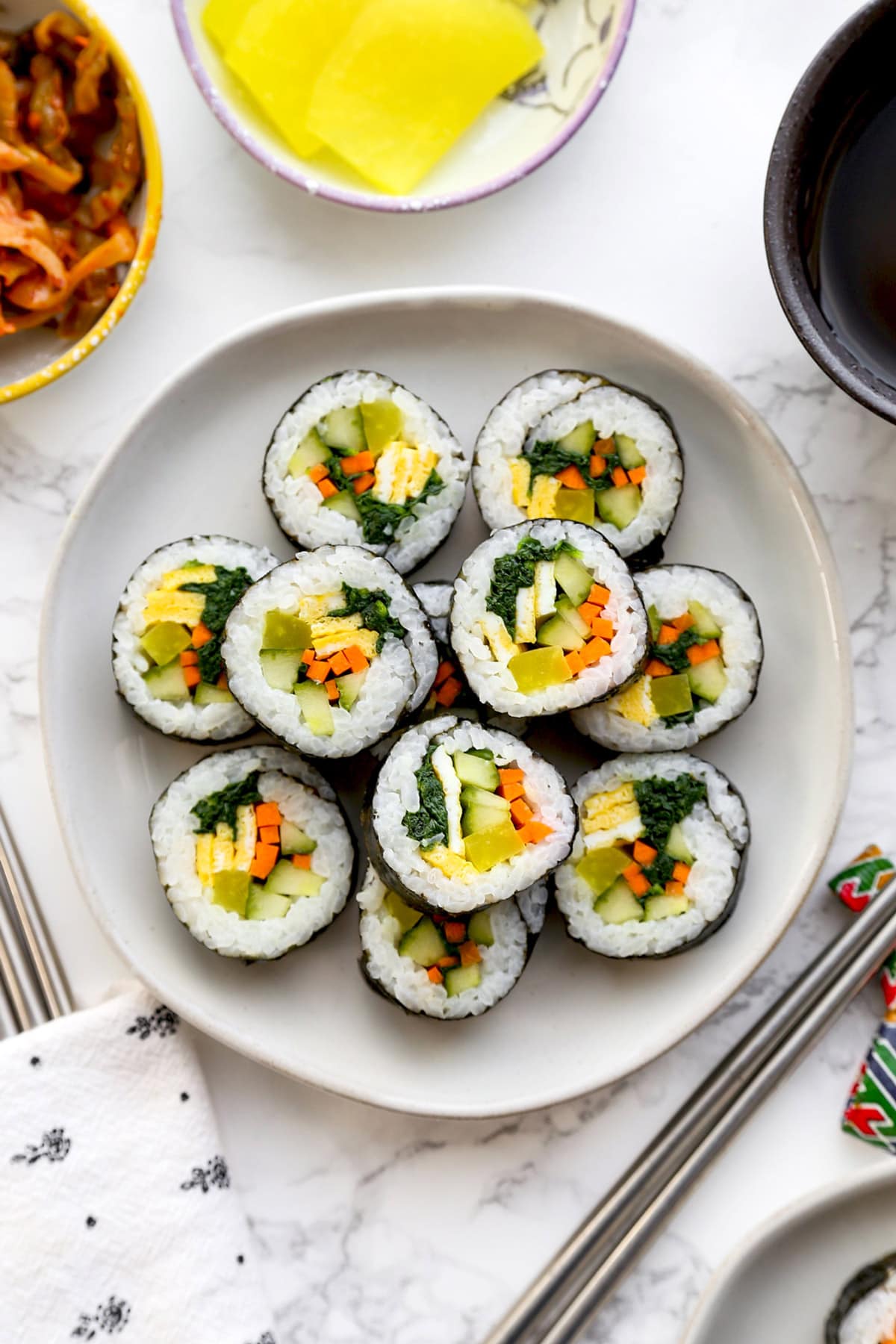 vegetarian kimbap