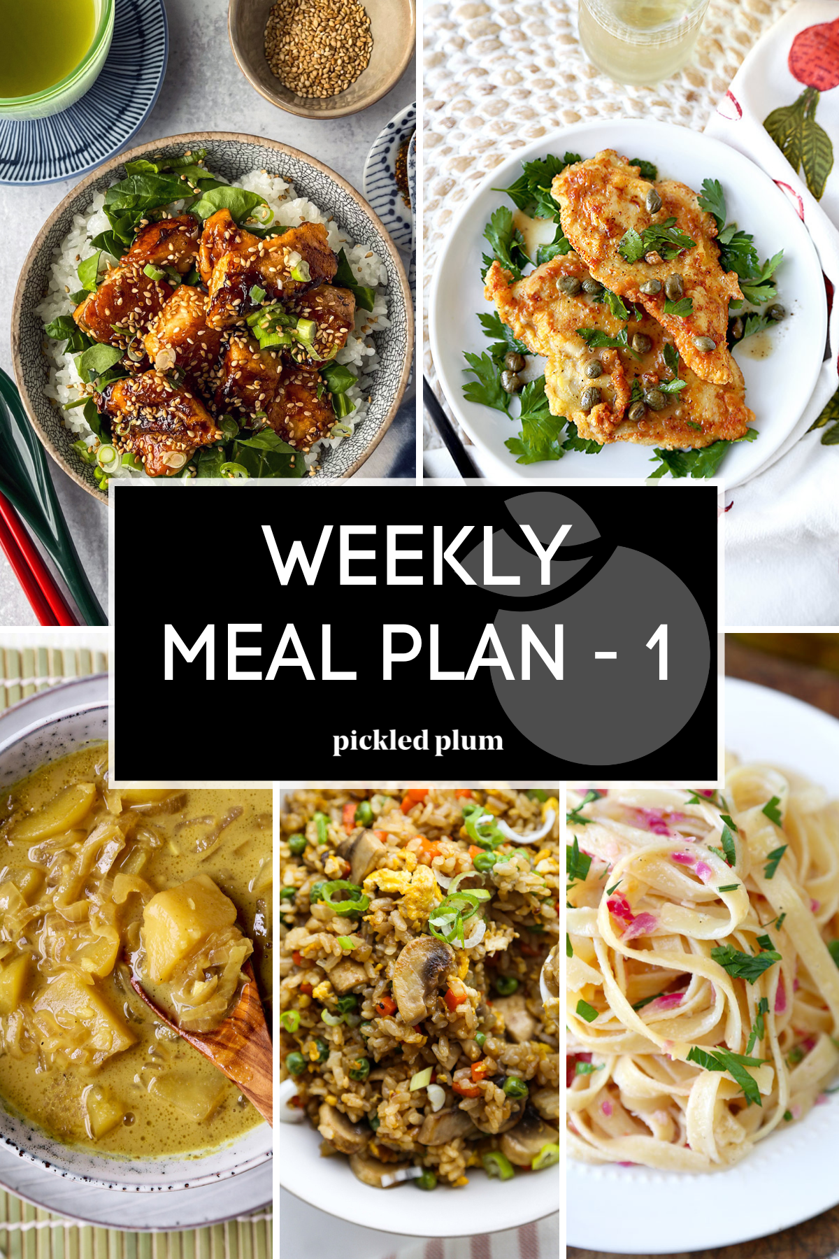 weekly meal plan