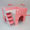 Hamster color swing hamster toy nest seesaw Rainbow Bridge pet